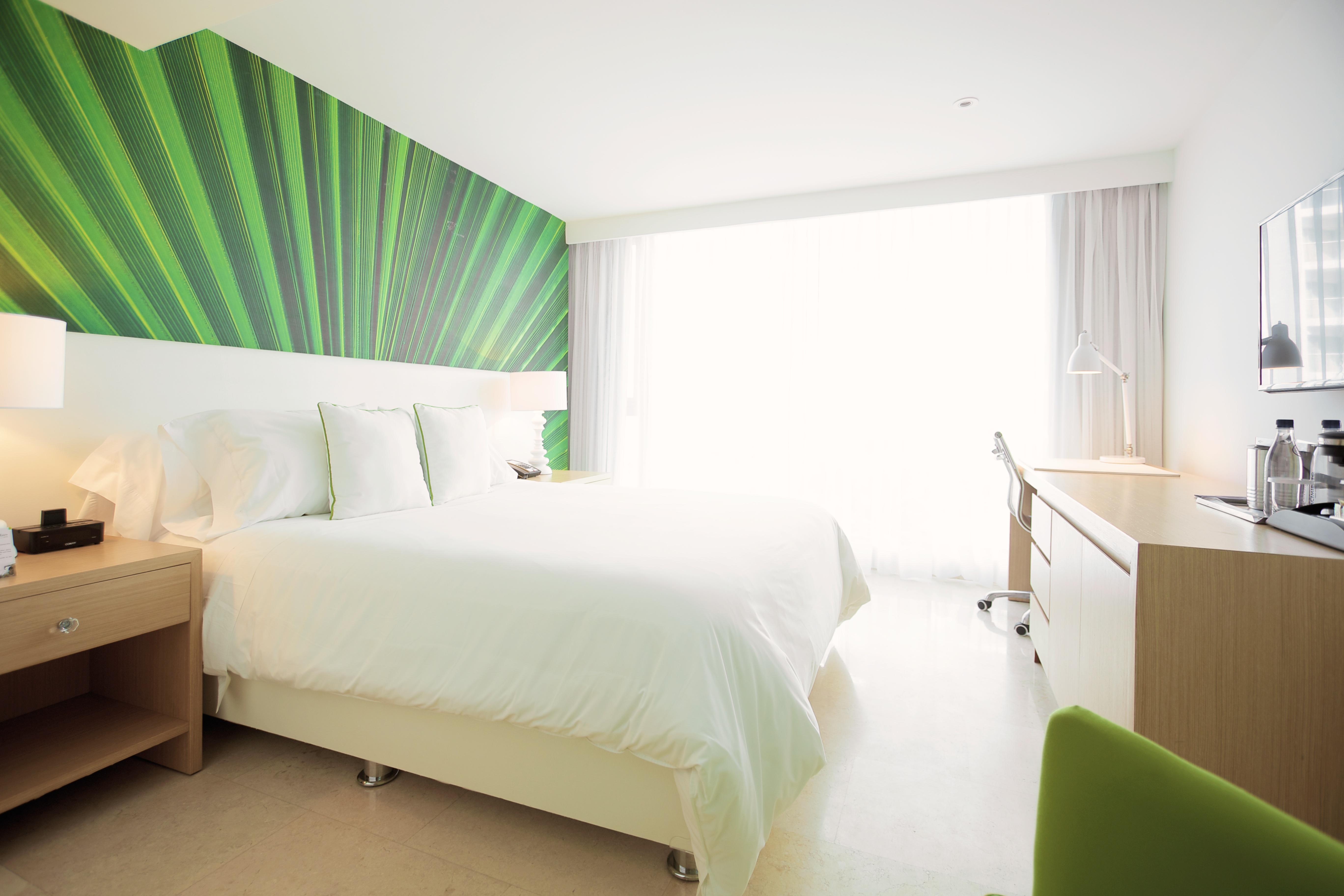 Radisson Cartagena Ocean Pavillion Hotel Kültér fotó A room at the hotel
